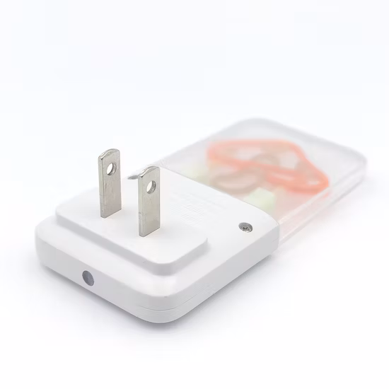 Sensore goccia d'acqua Plug in Night Light Materiale ABS 110V 220V 1W Lampada LED Night Light per camera da letto